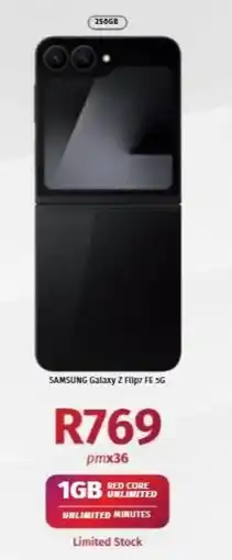 Vodacom SAMSUNG Galaxy Z Flipr FE 5G offer