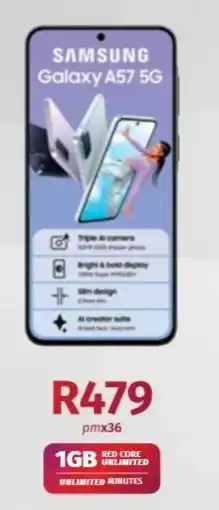 Vodacom SAMSUNG Galaxy A57 5G offer