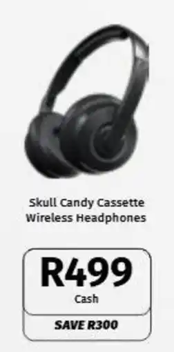 Vodacom Skull Candy Cassette Wireless Headphones offer