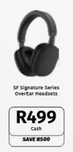 Vodacom SF Signature Series OverEar Headsets offer