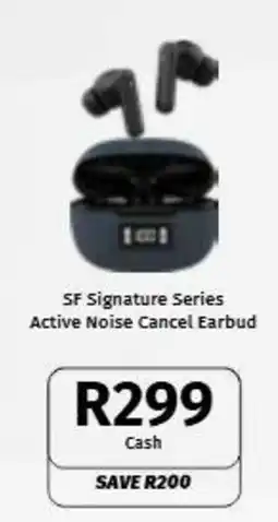 Vodacom SF Signature Series Active Noise Cancel Earbud offer