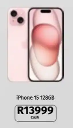 Vodacom iPhone 15 128GB offer