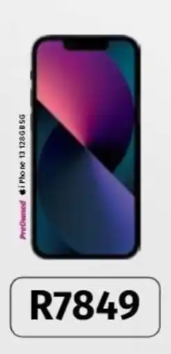 Vodacom iPhone 13 128GB 5G offer