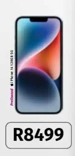 Vodacom iPhone 14 128GB 5G offer