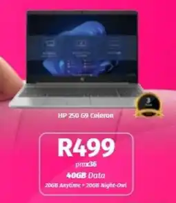 Vodacom HP 250 G9 Celeron offer