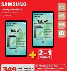 HiFi Corp SAMSUNG Galaxy Tab A11 LTE offer