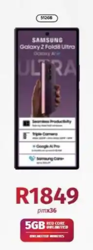 Vodacom Samsung Galaxy Z Fold8 Ultra offer