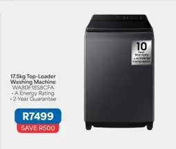 OK Furniture 17.5kg Top-Loader Washing Machine WA80F18S8CFA offer