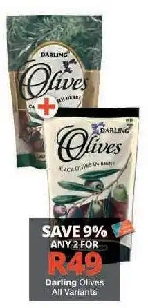 Checkers Darling Olives offer