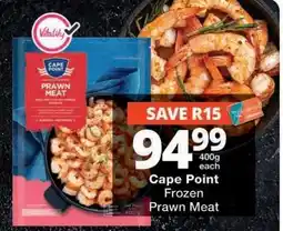 Checkers Cape Point Frozen Prawn Meat offer