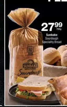 Checkers Sunbake Sourdough Speciality Bread offer