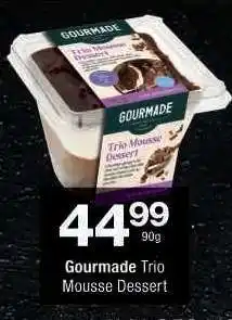 Checkers Gourmade Trio Mousse Dessert offer