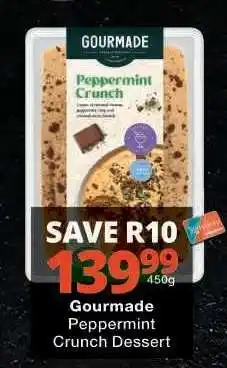 Checkers Gourmade Peppermint Crunch Dessert offer