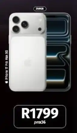 Vodacom iPhone 17 Pro Max 5G offer