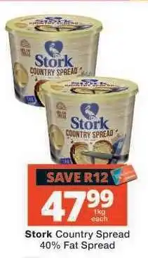 Checkers Stork Country Spread offer