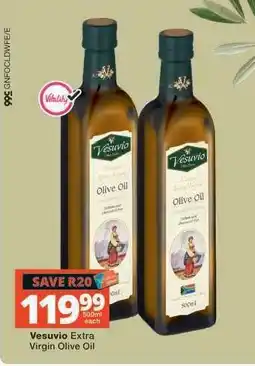 Checkers Vesuvio Extra Virgin Olive Oil offer