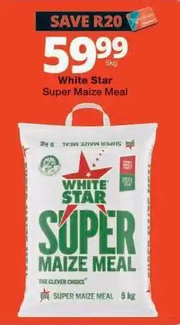 Checkers WHITE STAR SUPER MAIZE MEAL offer