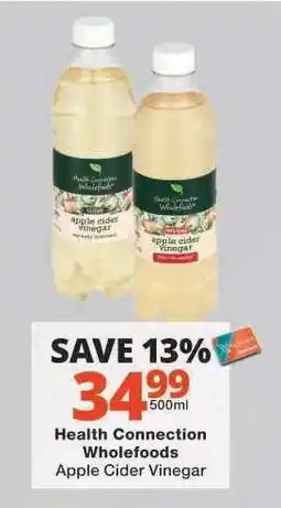Checkers Health Connection Wholefoods Apple Cider Vinegar offer