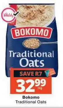 Checkers BOKOMO Traditional Oats offer