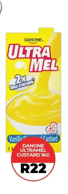1UP DANONE ULTRAMEL CUSTARD offer
