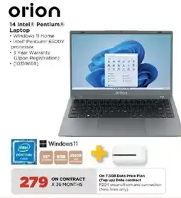 HiFi Corp orion 14 Intel® Pentium® Laptop offer