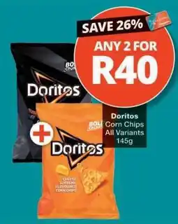 Checkers DORITOS CORN CHIPS offer