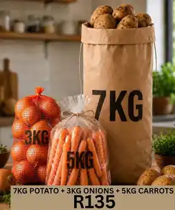 Take 'n Pay Potato, Onions & Carrots offer
