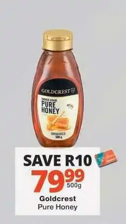 Checkers Goldcrest Pure Honey offer