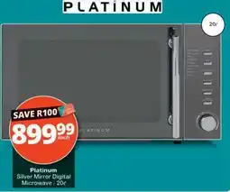 Checkers Platinum Silver Mirror Digital Microwave - 20ℓ offer
