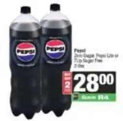 SuperSpar Pepsi Zero Sugar offer