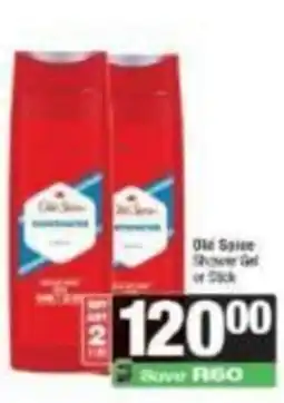SuperSpar Old Spice Shower Gel or Stick offer