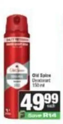 SuperSpar Old Spice Deodorant offer