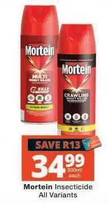 Checkers Mortein Insecticide offer