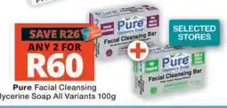 Checkers Pure Facial Cleansing Glycerine Soap offer