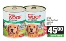 SuperSpar WOOF Wet Dog Food Assorted offer