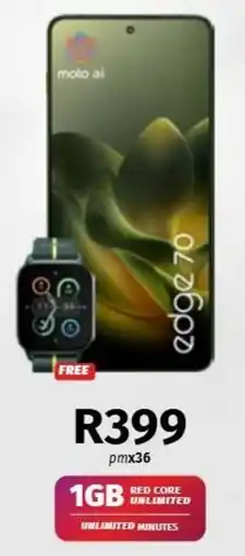 Vodacom moto ai edge 70 offer