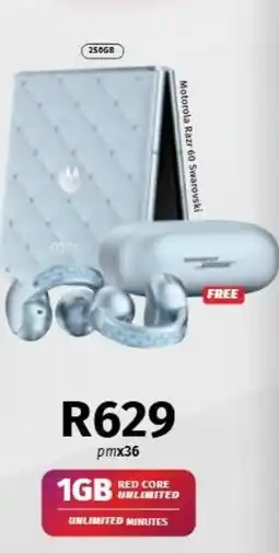 Vodacom Motorola RAZR 60 Swarovski offer