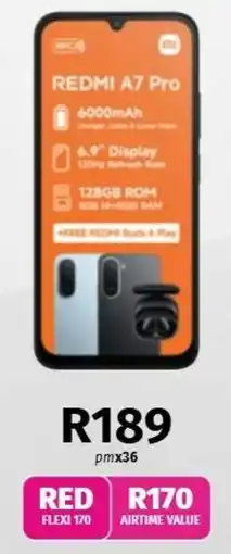 Vodacom REDMI A7 Pro offer