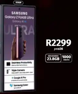 Vodacom SAMSUNG Galaxy Z Fold8 Ultra offer
