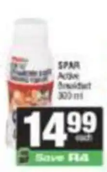 SuperSpar SPAR Active Breakfast offer