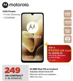 HiFi Corp motorola G06 Power offer