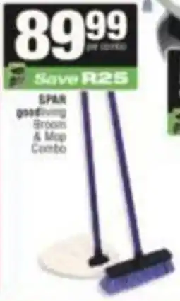 SuperSpar SPAR goodliving Broom & Mop Combo offer