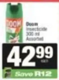 SuperSpar Doom Insecticide Assorted offer