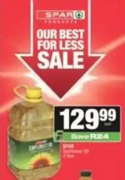 SuperSpar SPAR Sunflower Oil offer