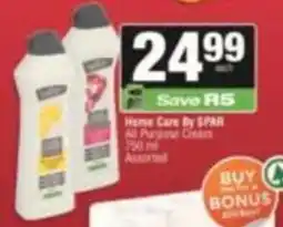 SuperSpar Home Care By SPAR All Purpose Cream Assorted offer