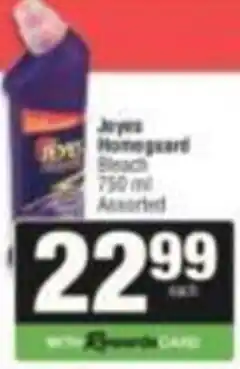 SuperSpar Jayes Homeguard Bleach Assorted offer