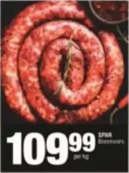 KwikSpar Spar Boerewors offer