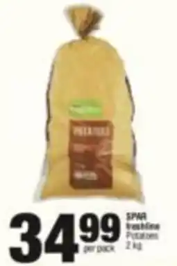 KwikSpar SPAR freshline Potatoes offer