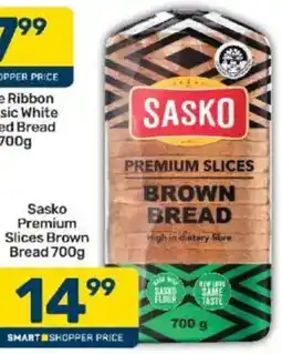 Pick n Pay Sasko Premium Slices Brown Bread offer