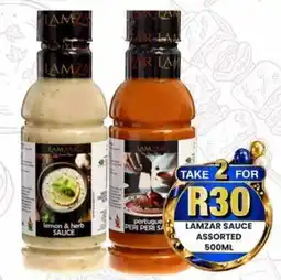 Take 'n Pay Lamzar Sauce Assorted offer